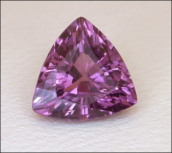 SPINEL, COLOR-CHANGE (Ceylon)  -- 1.35 ct.  Trillion